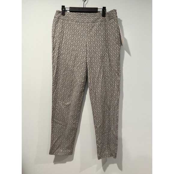 NEW Sigrid Olsen Signature Dress Pants Womens 8 Stretch Career Workwear Textured - Picture 1 of 7